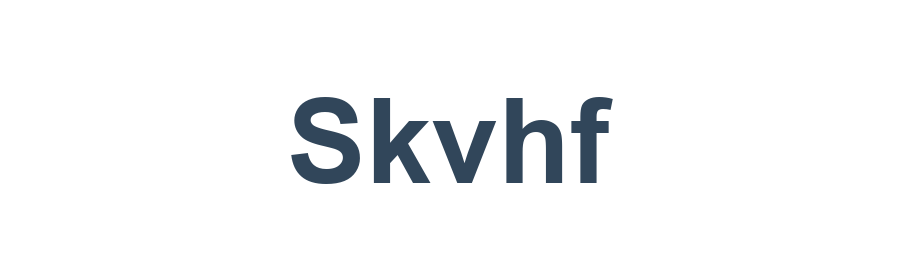 Skvhf logo