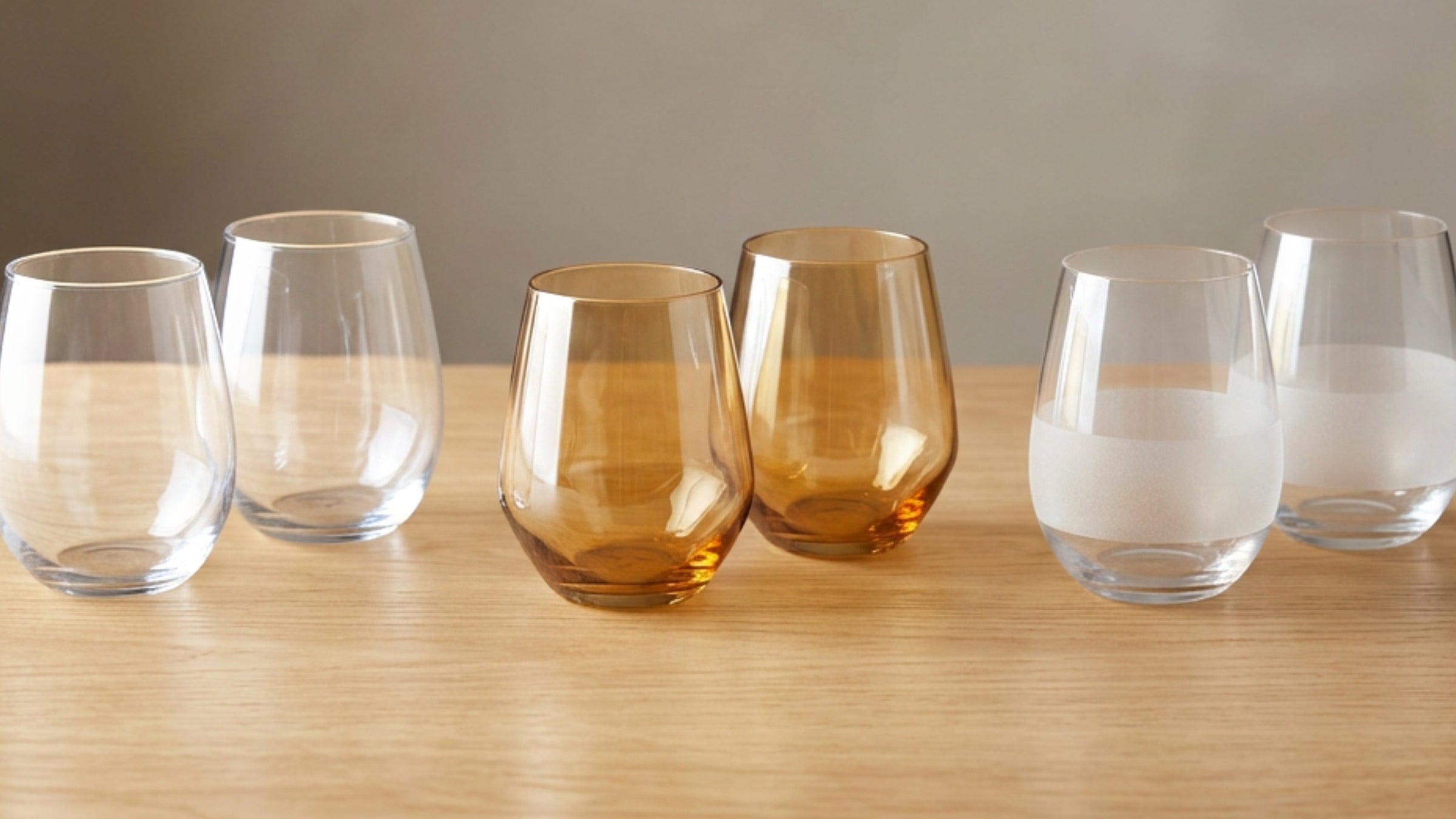 Skvhf Stemless Wine Glasses